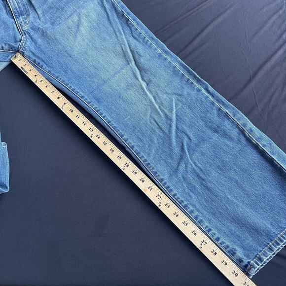 J Crew Mens Jeans 34x31 Relaxed Fit Denim Casual Everyday Cotton Blue - Picture 9 of 10